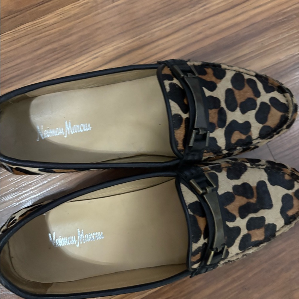 Neiman Marcus Animal Print Flats